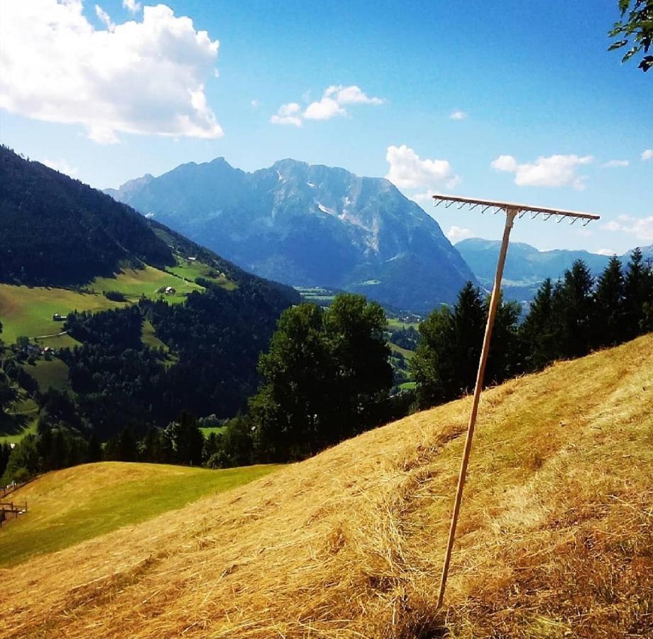 Ferienwohnung Bergblick Hollnhof Donnersbach Exterior foto