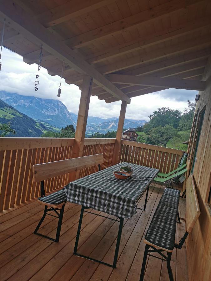 Ferienwohnung Bergblick Hollnhof Donnersbach Exterior foto