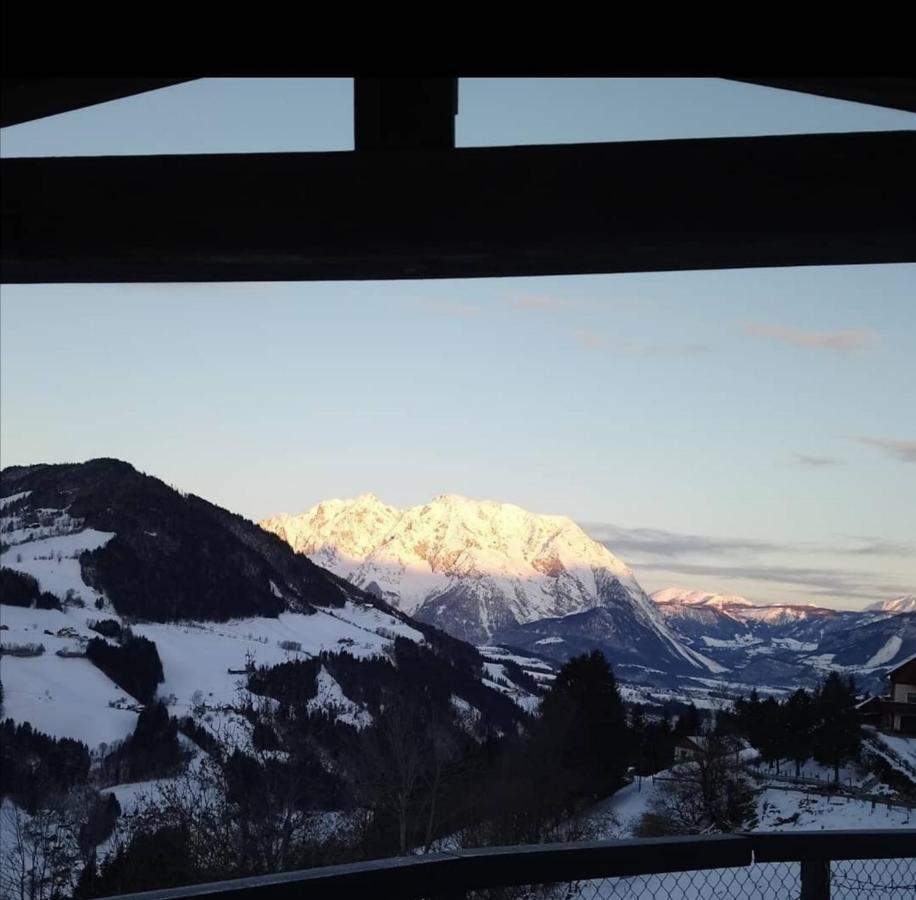 Ferienwohnung Bergblick Hollnhof Donnersbach Exterior foto