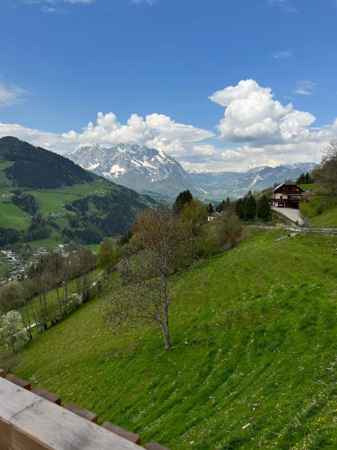 Ferienwohnung Bergblick Hollnhof Donnersbach Exterior foto